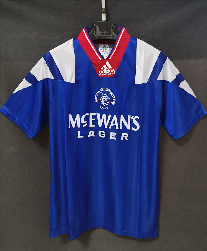 92-94 Rangers Home Retro Jerseys