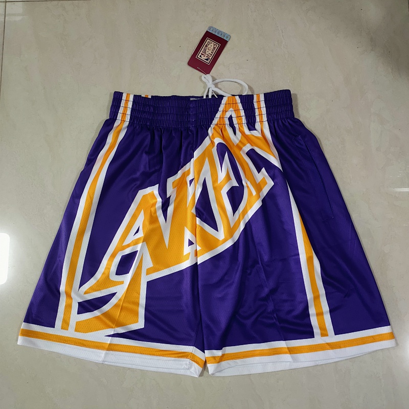 Lakers Pocket Shorts Embroidery