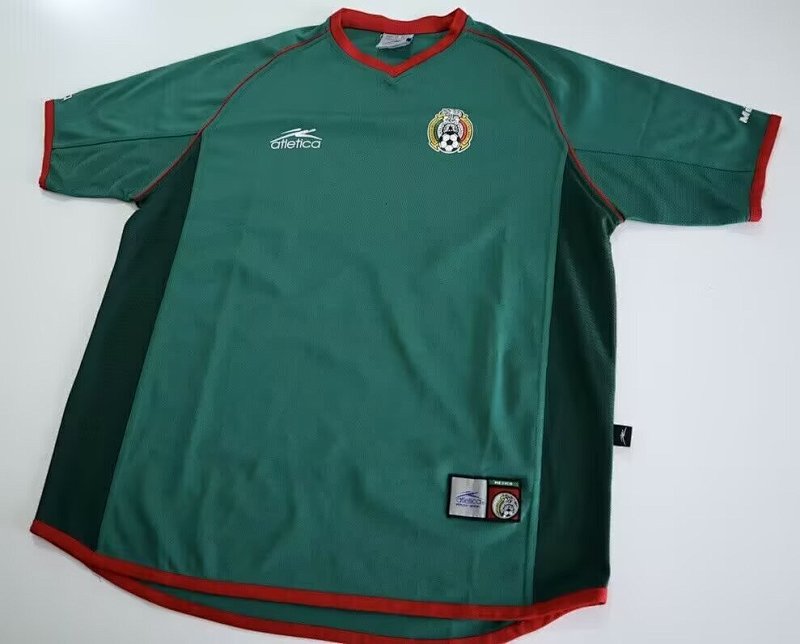 2002 Mexico Home Retro Jerseys