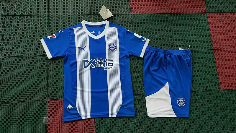24-25 Alaves Home Kids Jerseys