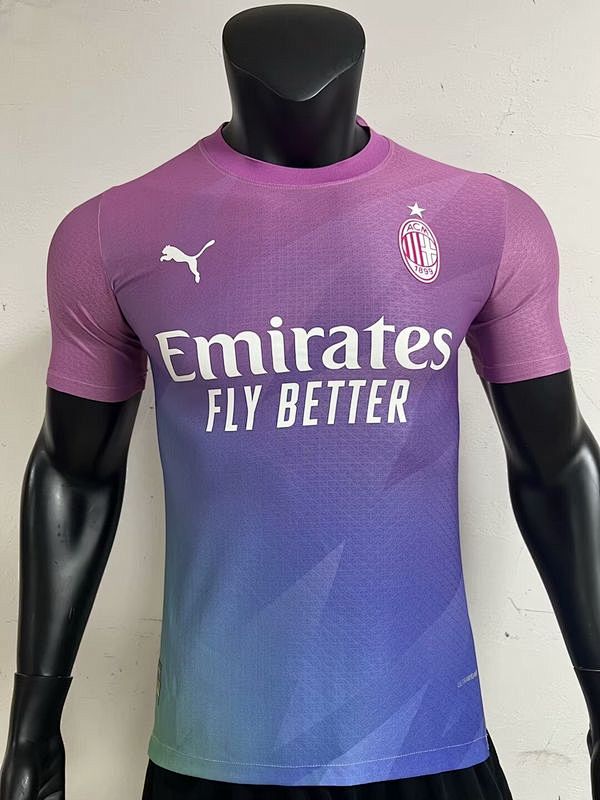 23-24 AC Milan Third Player Version Jerseys