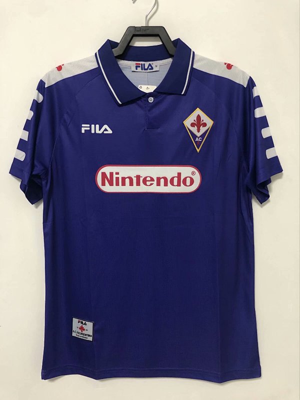 1998 Fiorentina Home Retro Jerseys