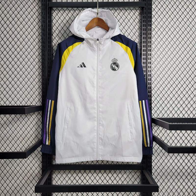 23-24 Real Madrid Hoodies Windbreaker Jackets