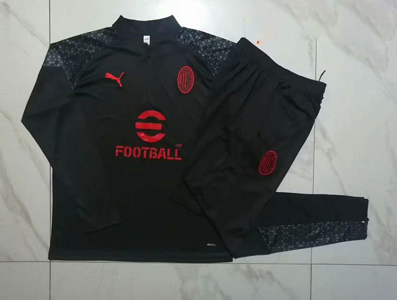 23-24 AC Milan Long Sleeve Training Suit
