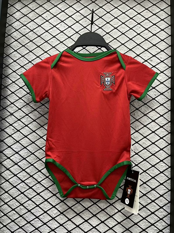 2024 Portugal Home Baby Jerseys