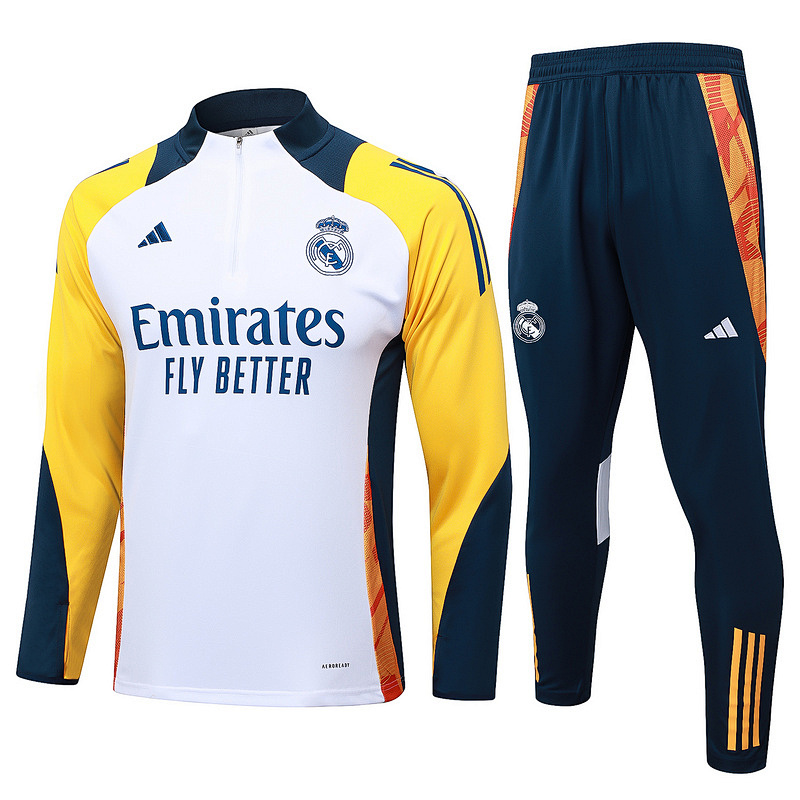 24-25 Real Madrid Long Sleeve Training Suit