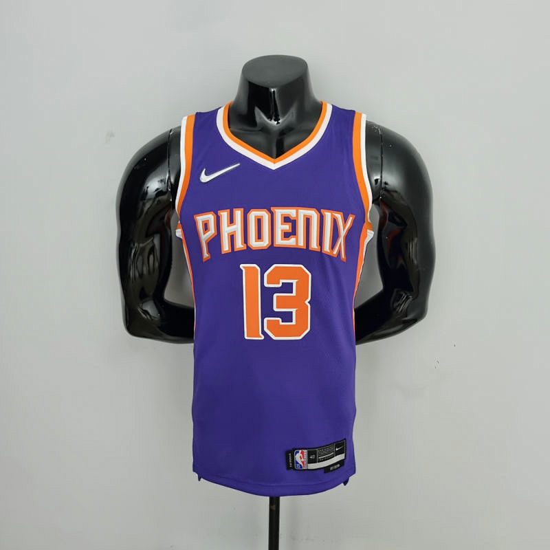 75th Anniversary Nash #13 Phoenix Suns Purple NBA Jersey S-XXL