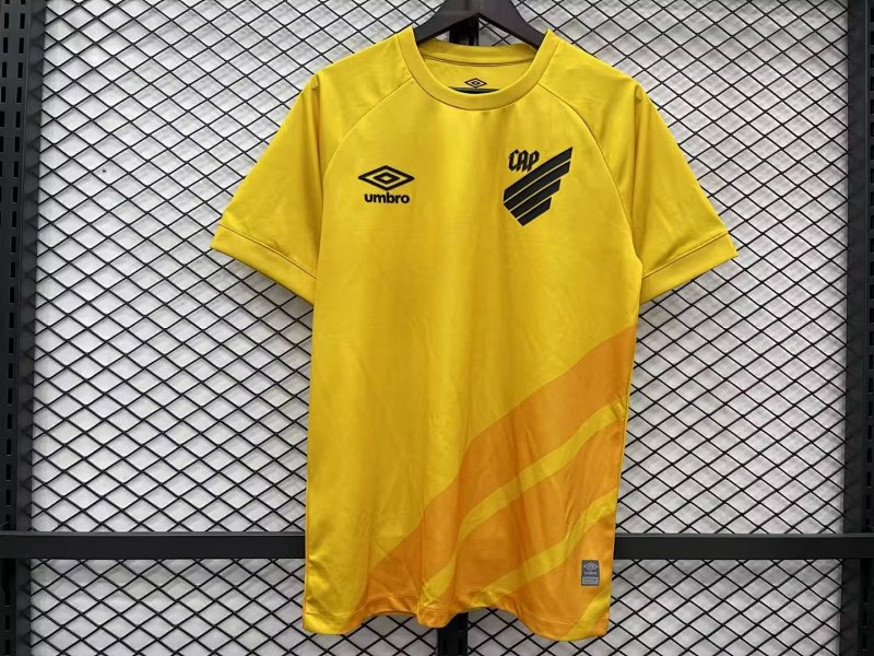 23-24 Paranaense Goalkeeper Yellow Jerseys