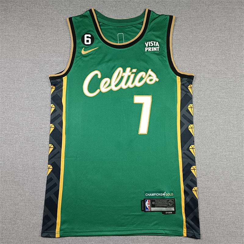 22-23 Celtics Brown #7 Embroidery