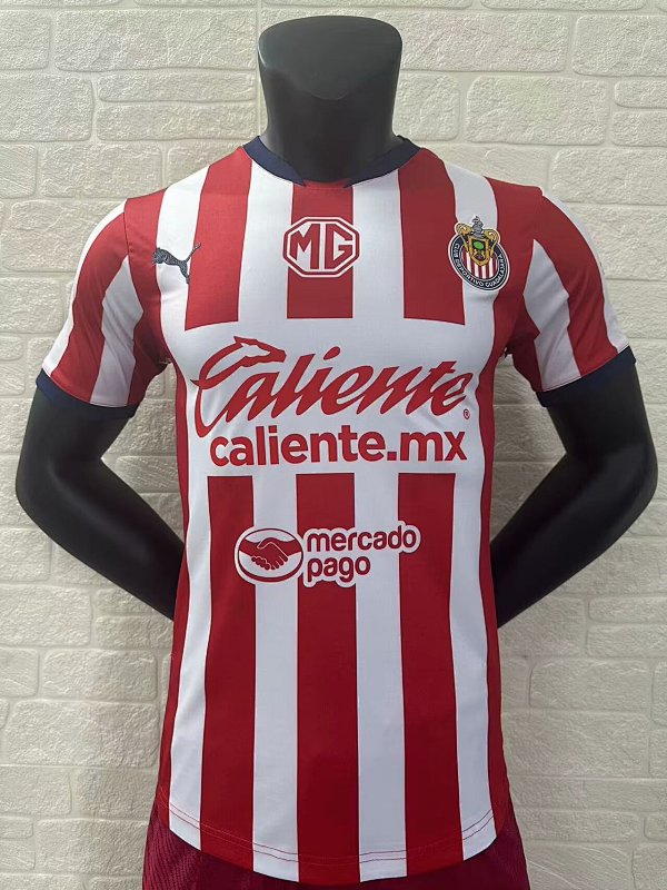 24-25 Chivas Home Player Version Jerseys