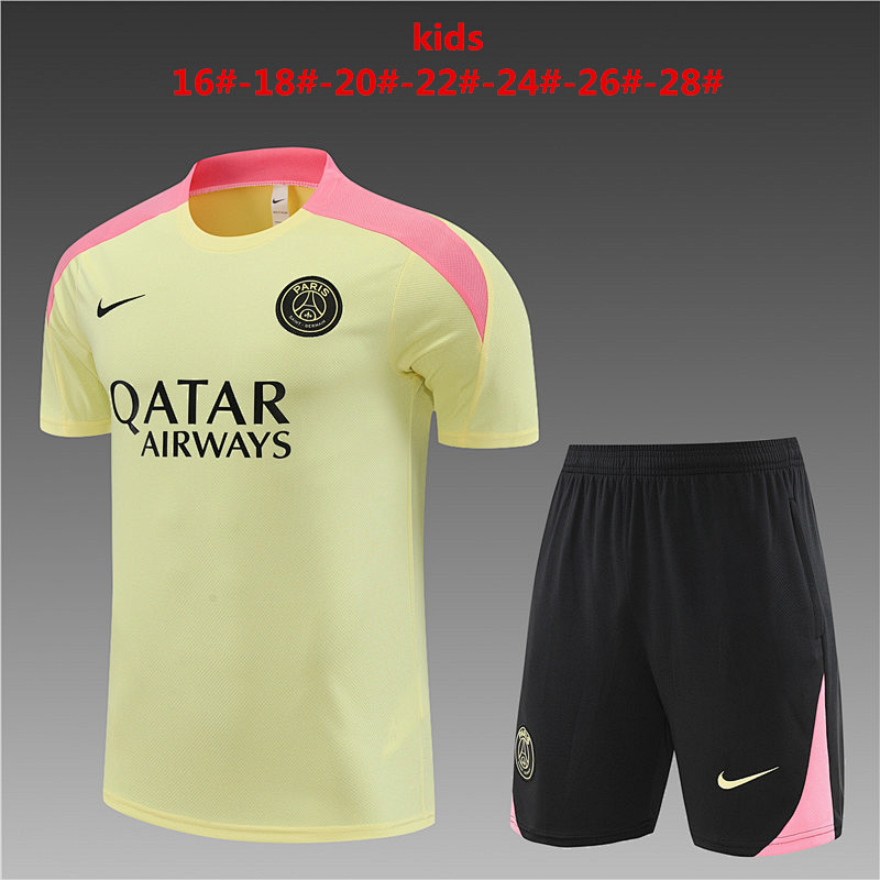 24-25 Paris Kids Training Jerseys