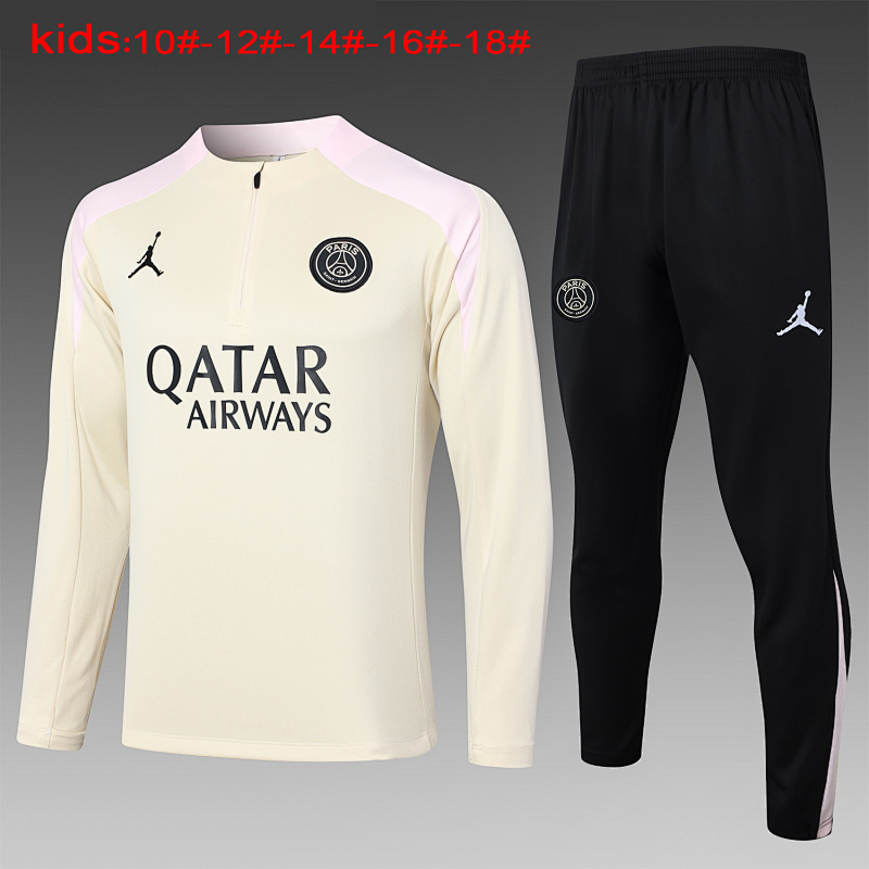 24-25 Paris Kids Long Sleeve Training Suit