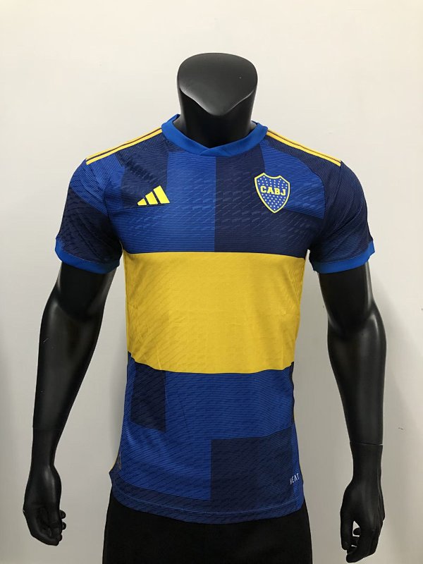 23-24 Boca Home Player Version Jerseys