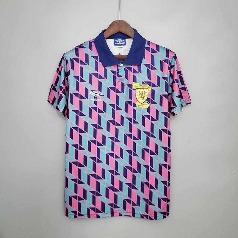 88-89 Scotland Away Retro Jerseys