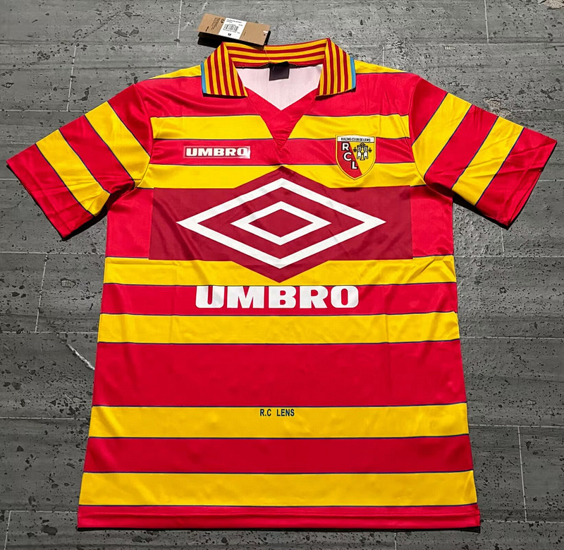 97-98 Lens Home Retro Jerseys