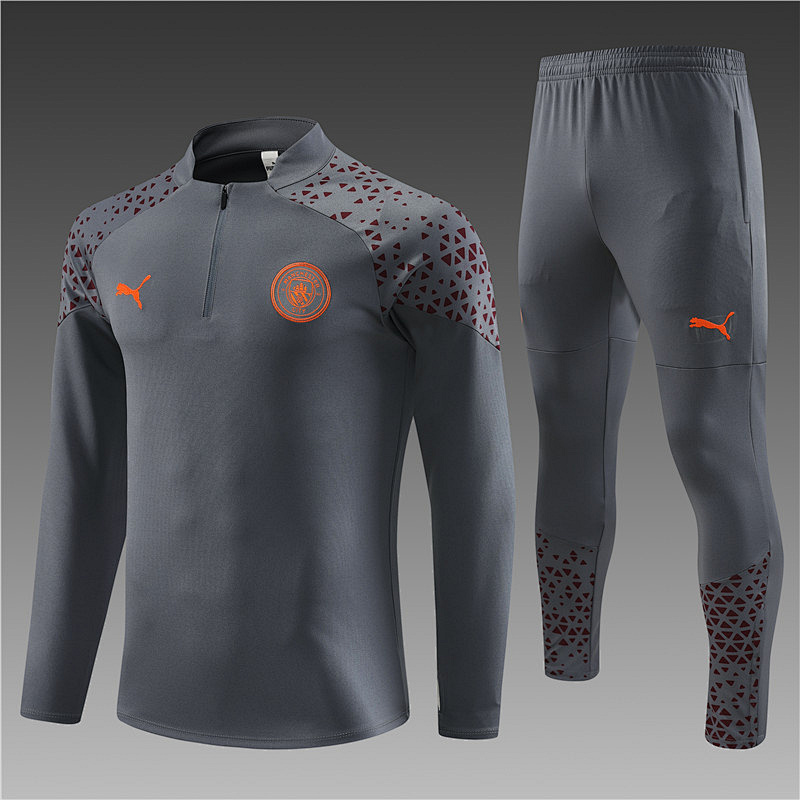 23-24 Manchester City Long Sleeve Training Suit