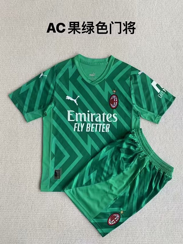 23-24 AC Milan Groakeeper Adult and Kids Jerseys