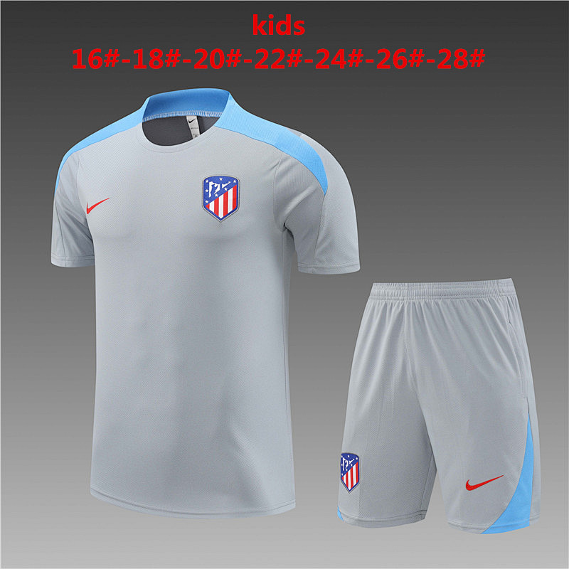 24-25 Atletico Madrid Training Kids Jerseys