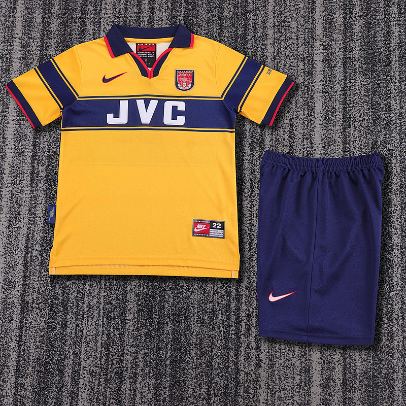 1997 Arsenal Away Kids Jerseys