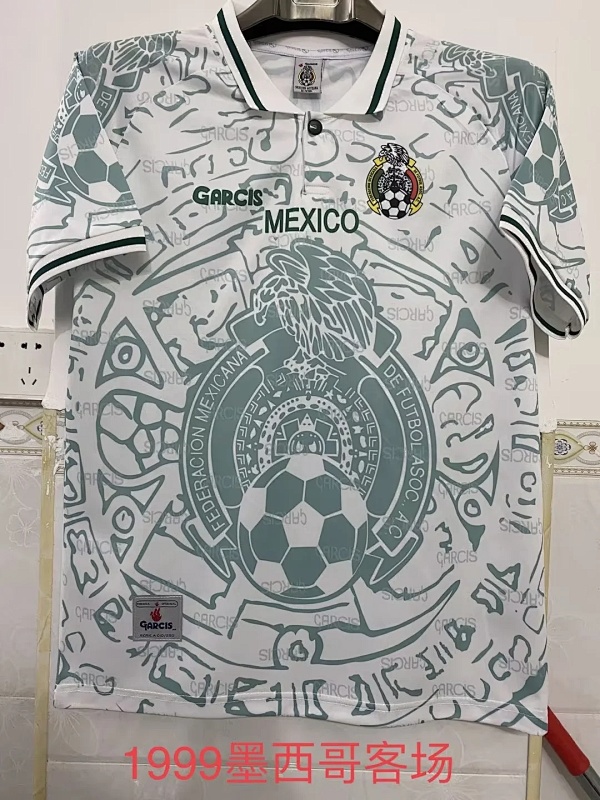 1999 Mexico Away Retro Jerseys