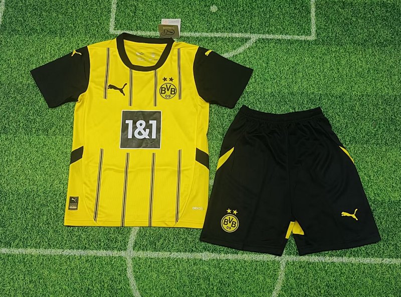 24-25 Dortmund Home Kids Jerseys