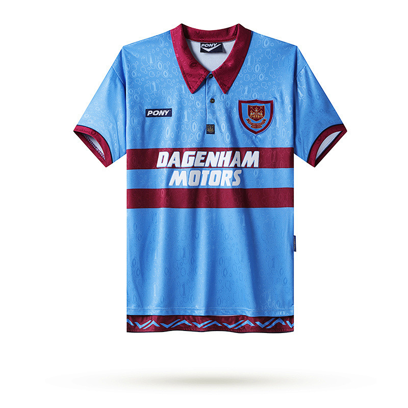 1995-97 West Ham United Away Retro Jerseys