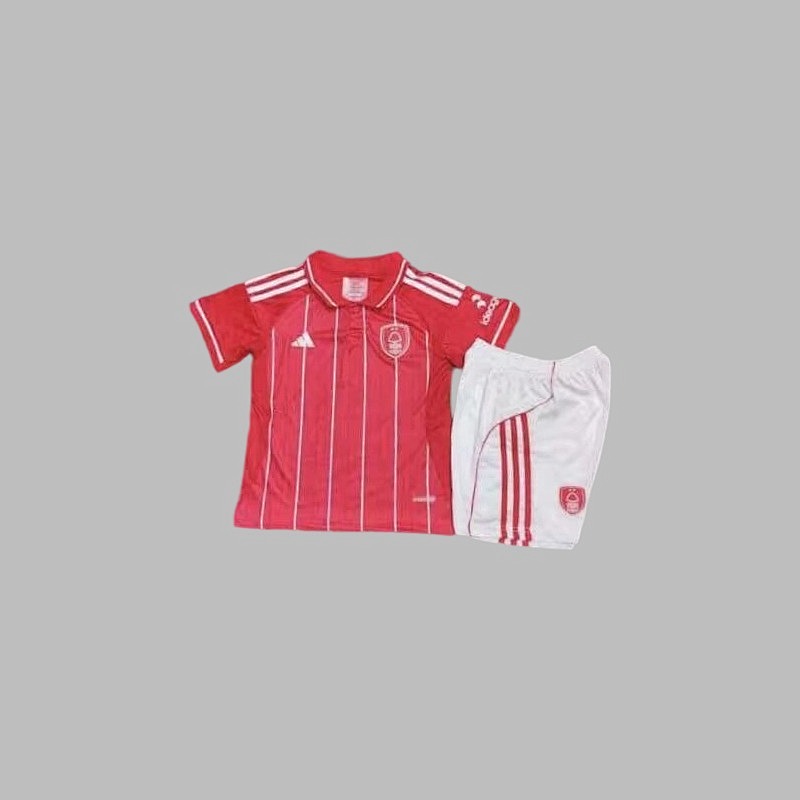 25-26 Nottingham Forest Home Kids Jerseys