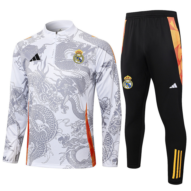 24-25 Real Madrid Long Sleeve Training Suit