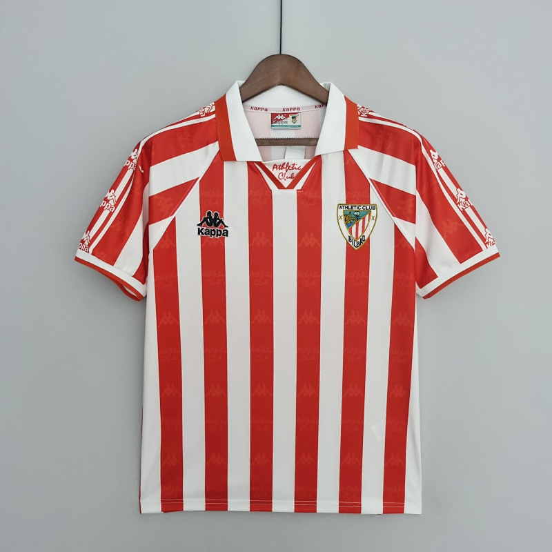 1995-97 Athletic Bilbao Home Retro Jerseys