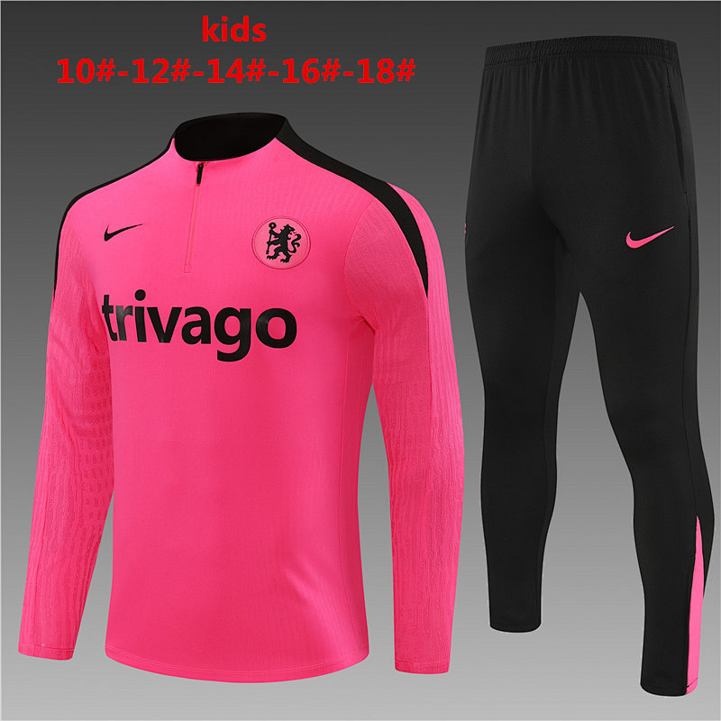 24-25 Chelsea Kids Player Long Sleeve Training Suit
