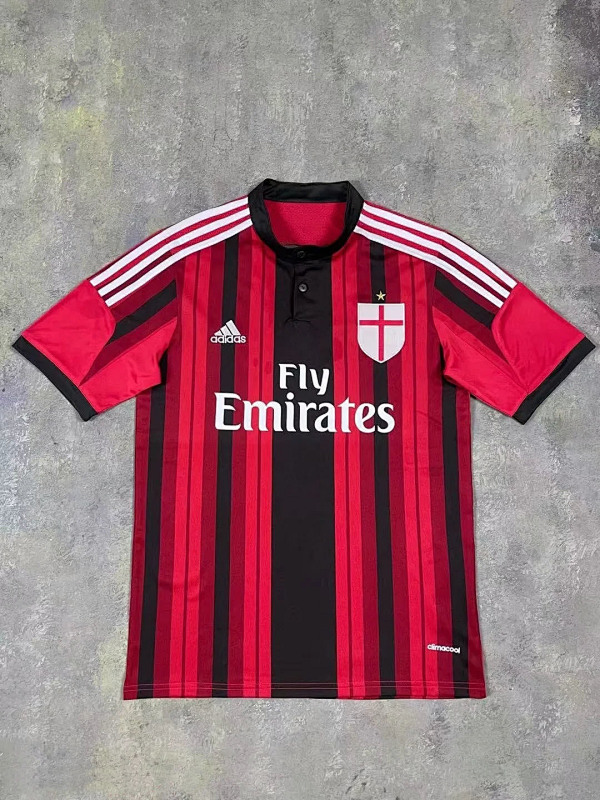 14-15 AC Milan Home Retro Jerseys