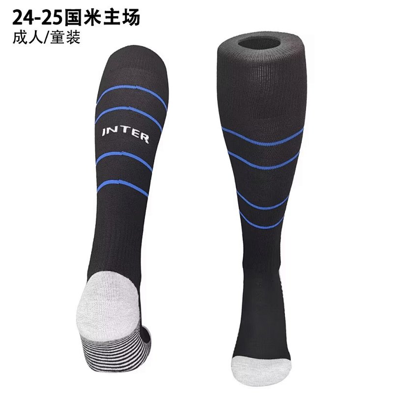 24-25 Inter Milan Home Adult/Kids Socks
