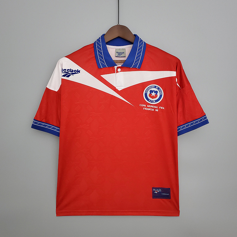 1998 Chile Home Retro Jerseys