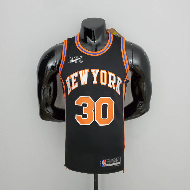 2022 Season Randle#30 Knicks Urban Edition Black NBA Jersey S-XXL