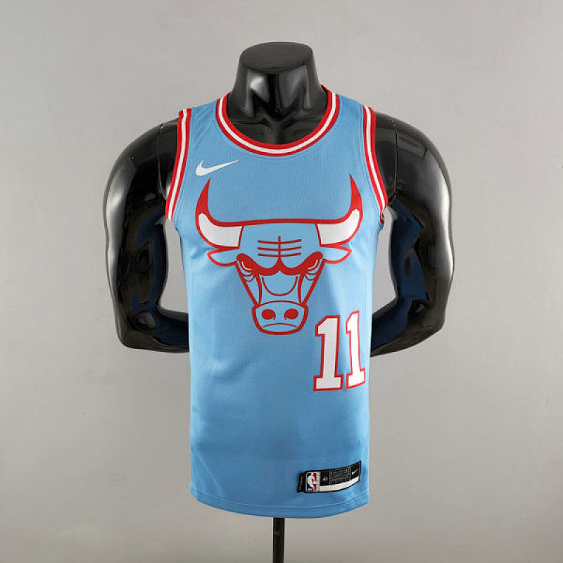 Chicago Bulls DeROZAN #11 Blue NBA Jersey S-XXL