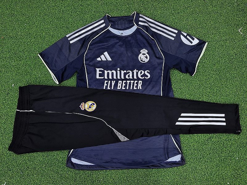 25-26 Real Madrid Away Short Sleeve+Pants