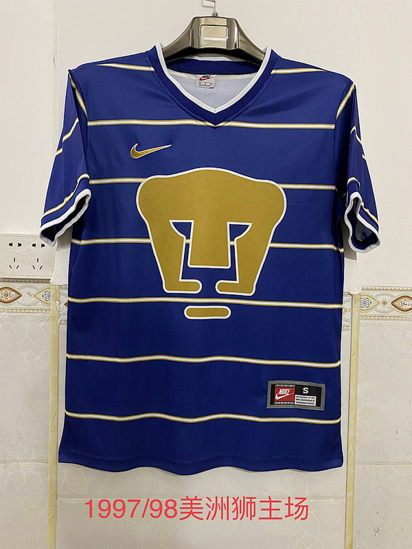 1997-98 Pumas Home Retro Jerseys