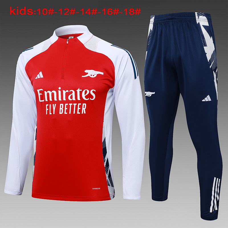 24-25 Arsenal Kids Long Sleeve Training Suit
