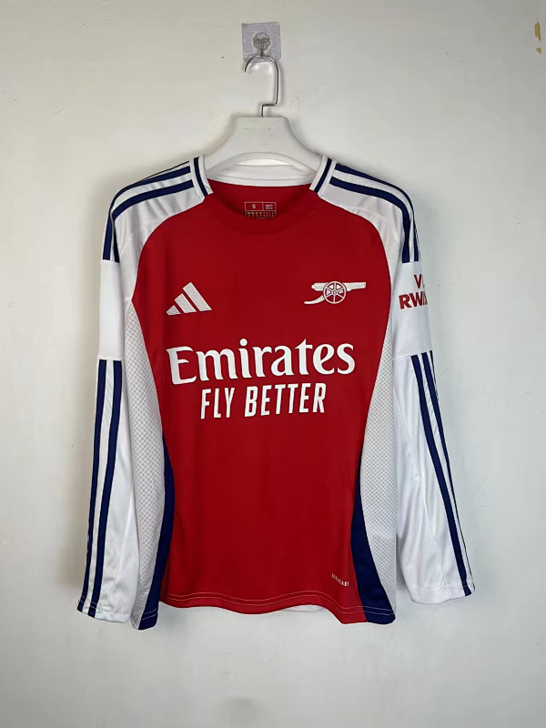 24-25 Arsenal Home Long Sleeve Jerseys