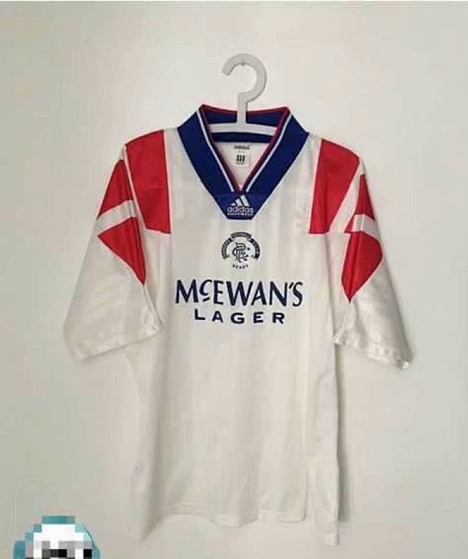 92-93 Rangers Away Retro Jerseys