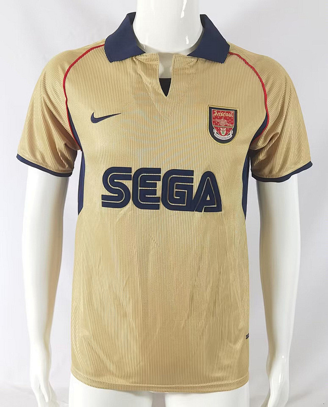2001-02 Arsenal Away Retro Jerseys