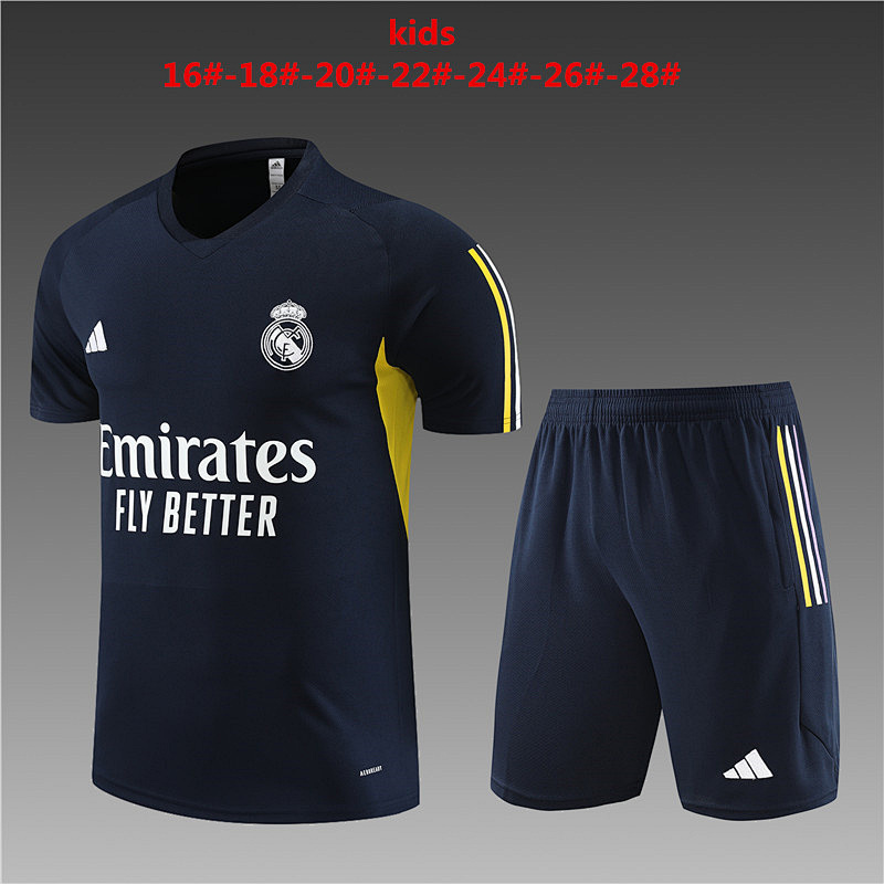 23-24 Real Madrid Kids Training Jerseys