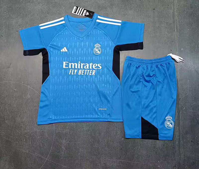 23-24 Real Madrid Goalkeeper Kids Jerseys