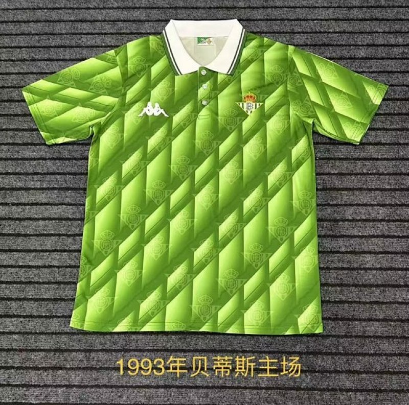 1993 Betis Home Retro Jerseys
