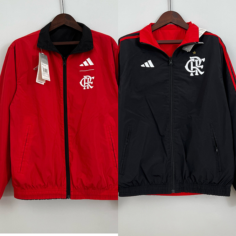 23-24 Flamengo Double Sided Windbreaker Jackets