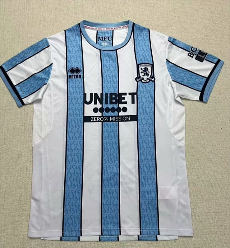 24-25 Middlesbrough Away Jerseys