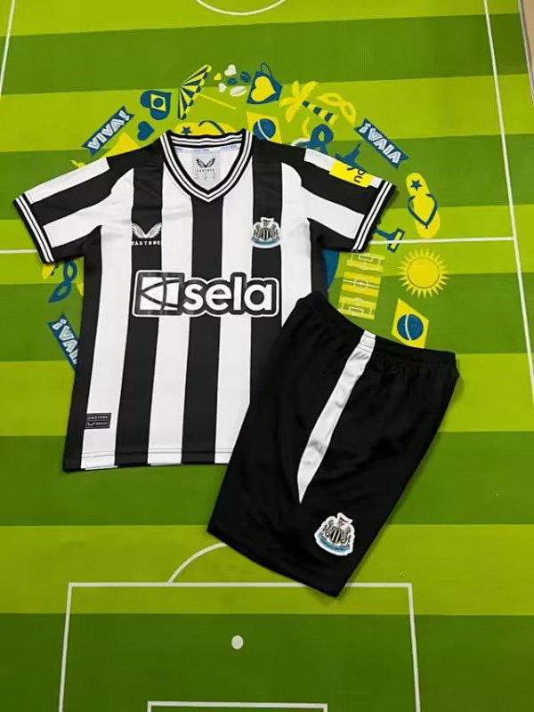 23-24 Newcastle United Home Kids Jerseys