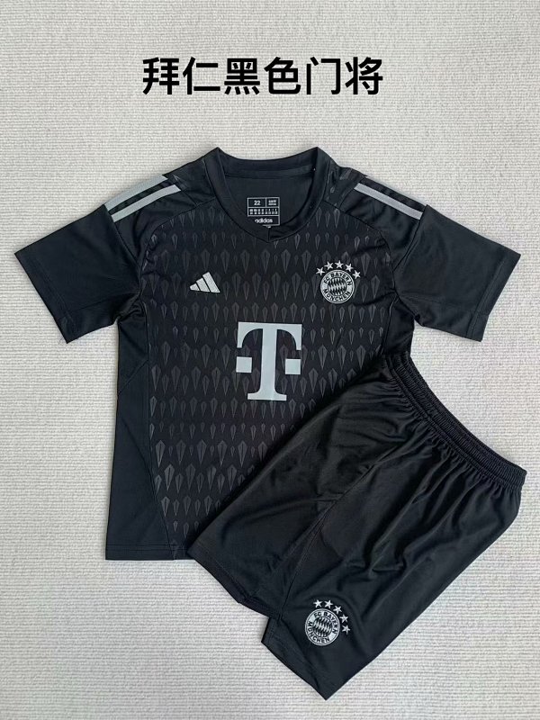 23-24 Bayern Goalkeeper Kids Jerseys