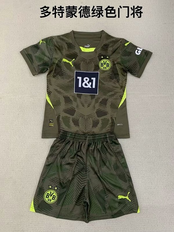 24-25 Dortmund Goalkeeper Kids Jerseys