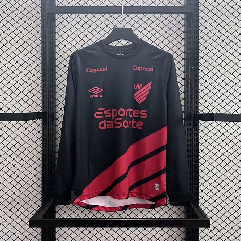 23-24 Club Athletico Paranaense Third Long Sleeve Jerseys